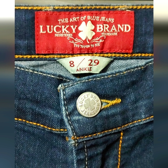 Lucky Brand Sweet n Straight Ankle Jeans   8/29 - Picture 3 of 11